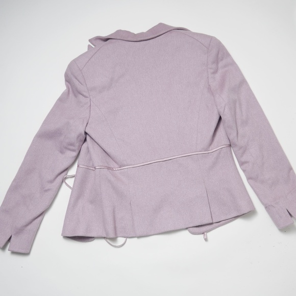 Kay Unger New York Vintage Wool Blazer Dusty Pink - Picture 3 of 4